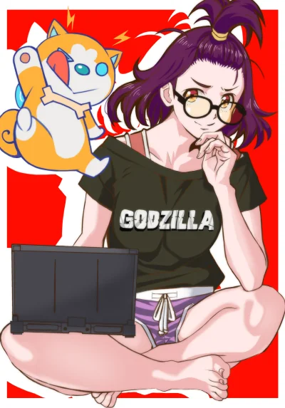 zabolek - #godzillasingularpoint #anime #meikamino #randomanimeshit #meganekko #godzi...