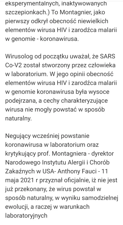 IetrusI - Na początku byłem sceptycznie nastawiony do sztucznego pochodzenia SARS-COV...