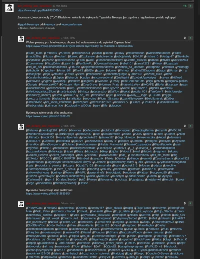 il68 - O kolejna manipulacja głosami.
"- celowe zwoływanie się/umawianie się na głos...