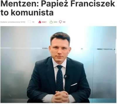 waro - Katotroll Sławek Mentzen w akcji:

- Bóg jest ważniejszy od człowieka, musim...