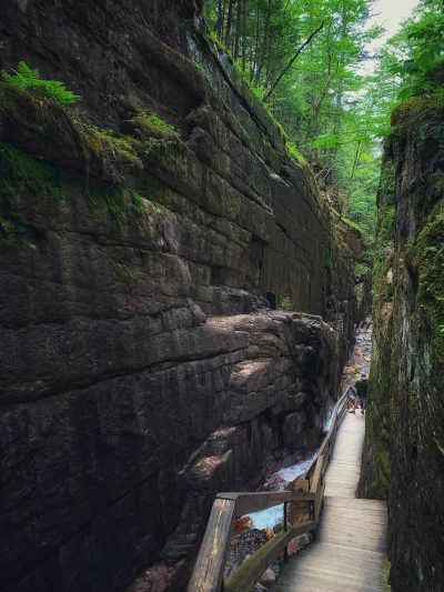 R2D2zSosnowca - +8C Franconia Notch State Park Dziś prawdziwe zwiedzanie i to na pozi...