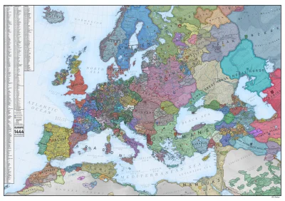 Dziki_Nomad - #mapy #historia #ciekawostkihistoryczne #mapporn #eu4 #estetyczneobrazk...