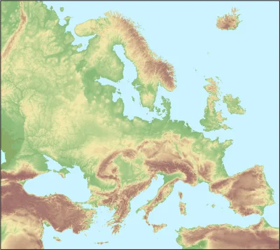 Dziki_Nomad - #mapy #mapporn #estetyczneobrazki #europa