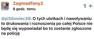 SzotyTv - #kononowicz 
Po tym jak się zesrał na tagu zamiast usunąć konto to jeszcze ...