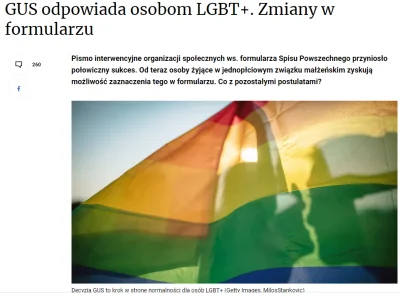 SmutnyBlack1235325235 - PISowski GUS idzie na rękę #lgbt kto by się spodziewał ( ͡° ͜...