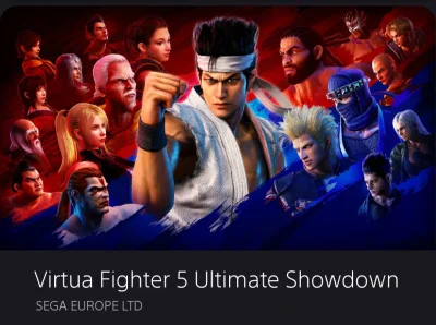 Absynt - Virtua Fighter 5 już do pobrania w PS Store

https://store.playstation.com/p...