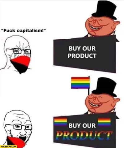 hiperchimera - #pridemonth #lgbt #heheszki #kapitalizm