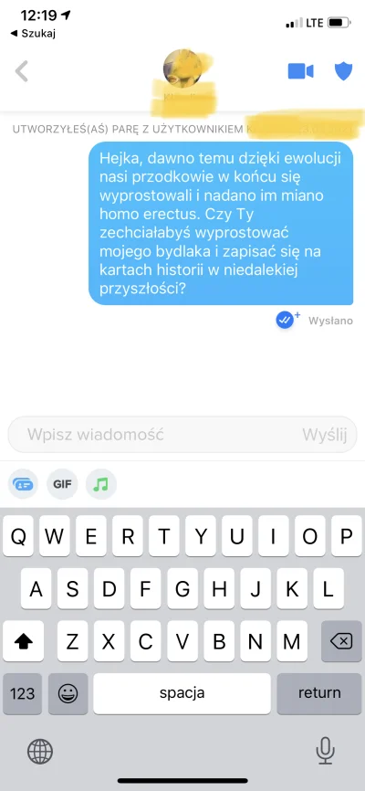 Ciezarowka - #tinder #heheszki
Odpisze?