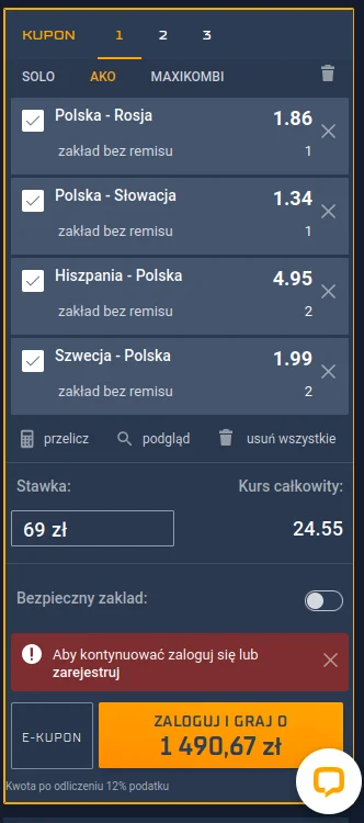 zero_pokory - #rozdajo
Wiadomo trzeba zaplusować.
Jak wejdą z tego chociaż 3 mecze ...