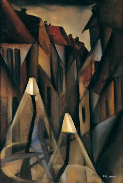 kaosha - #sztuka #art #obrazy #malarstwo
Tamara Łempicka
Ulica Nocą
około 1923