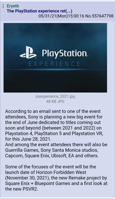 adam-wegrzyn - Playstation Experience [28 czerwiec]
Sony planuje duże wydarzenie, ma...
