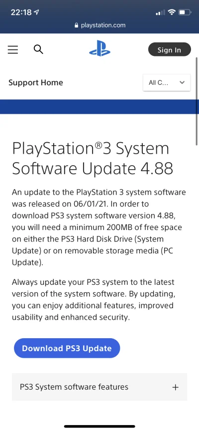 TenNorbert - Sony wydało właśnie nowy update do PS3.
Osoby mające zlamane konsole są...