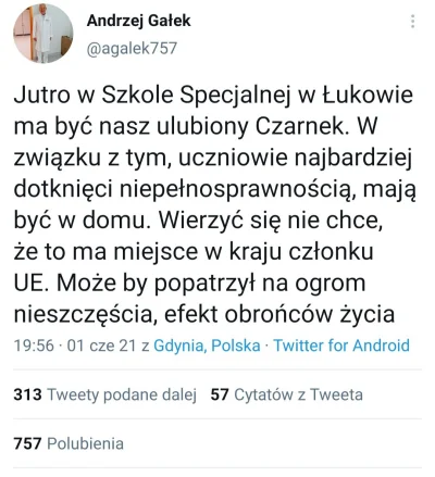 witut - "minister" czarnek dziś przyjeżdża do łukowa na Lubelszczyźnie na jubileusz s...