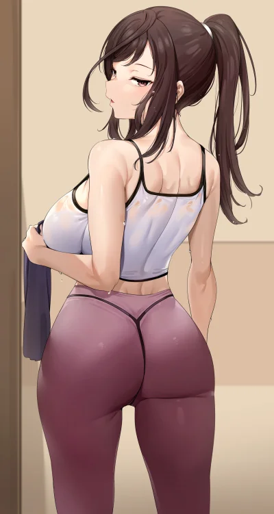 bakayarou - #randomanimeshit #idolmaster #idolmastershinycolors #koganetsukioka #butt...