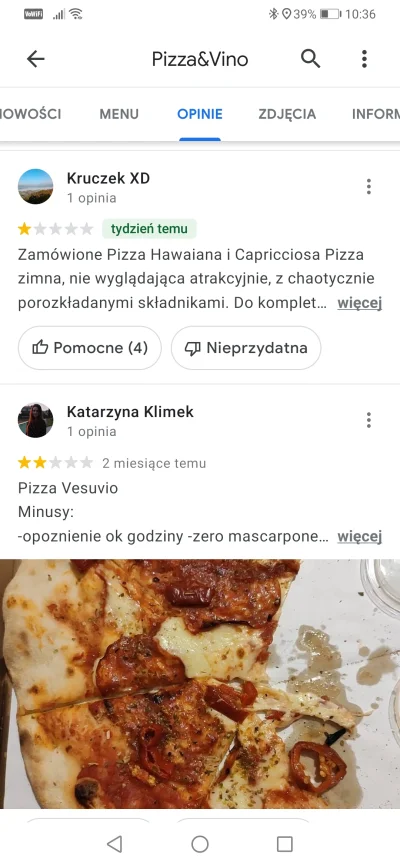 m0rgi - @magiol: Przecież ta pizzeria ma ostatnio słabe opinie na guglu więc płacenie...