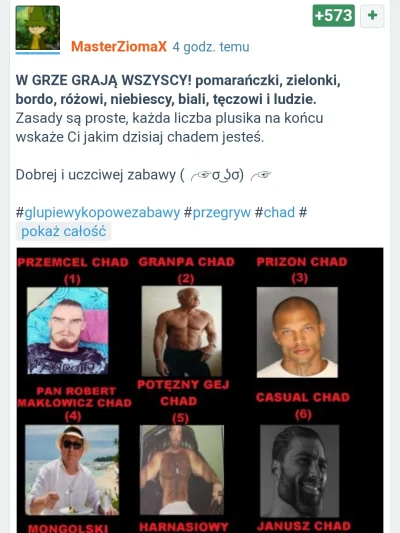 Kozzziar - @MasterZiomaX: Prizon chad