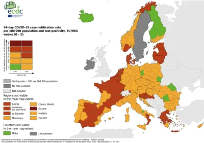 D.....y - Mamy pierwsze zielonki na mapach ECDC