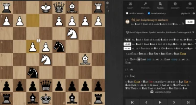 b4a3 - Według chess com po f4 białych nie dobrych ruchów dla czarnych. Nie rozumiem p...