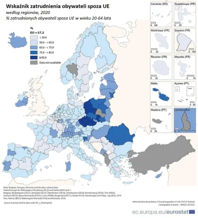 Edward_Kenway - Eurostat opublikował nowe dane o stopie zatrudnienia obcokrajowców sp...