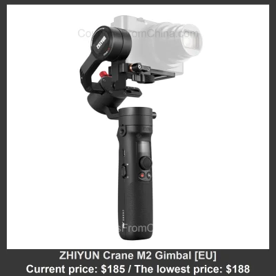 n____S - ZHIYUN Crane M2 Gimbal [EU]
Cena: $185.00 (najniższa w historii: $188.00)
...