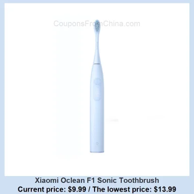 n____S - Xiaomi Oclean F1 Sonic Toothbrush
Cena: $9.99 (najniższa w historii: $13.99...