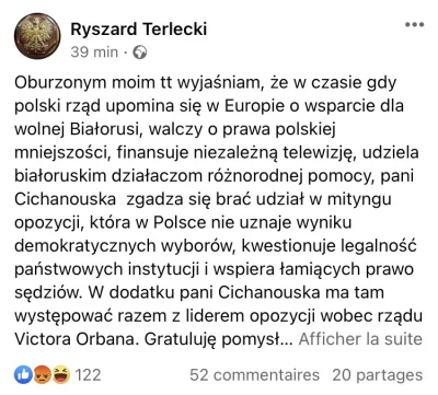 CipakKrulRzycia - #bialorus #polityka #bekazpisu 
#terlecki #polska

Najważniejsze...