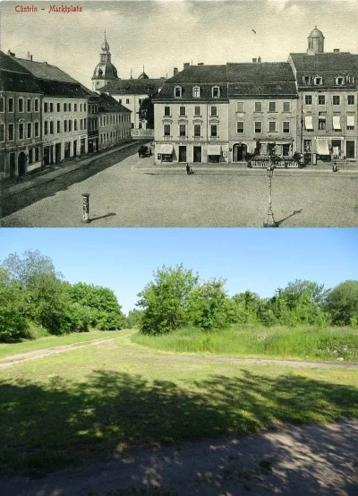 PiccoloGrande - Przed i po.
Kostrzyn nad Odrą. Miasto zrównane z ziemią pod koniec I...