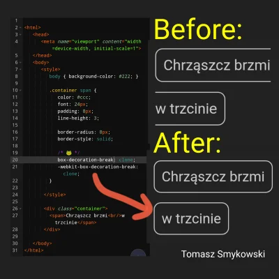 tomaszs - Nie lubisz jak tekst połamany na kilka wierszy traci styl? Teraz możesz to ...