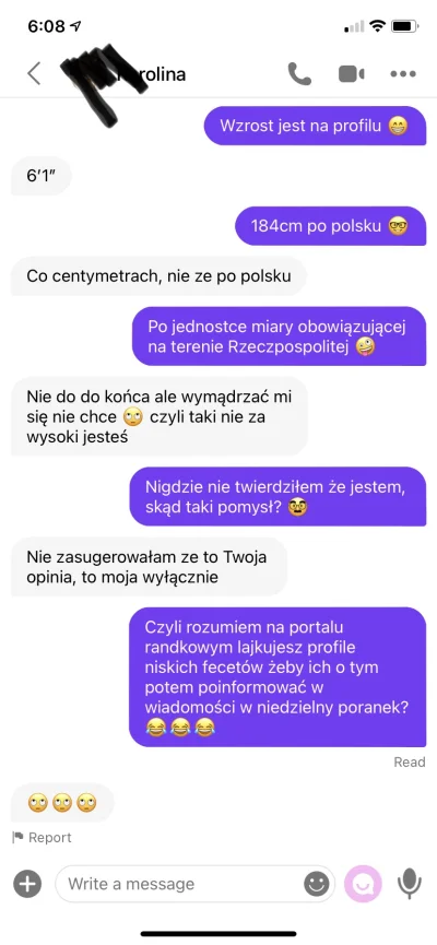 proofek - Ciężkie życie z #p0lka na #badoo #tinder 

#blackpill #heightcel #manlet