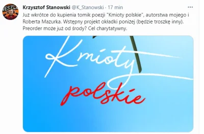 m....._ - On z tą poezją mówił na poważnie XD
Już słyszę płacz wielkich artystów ( ͡...