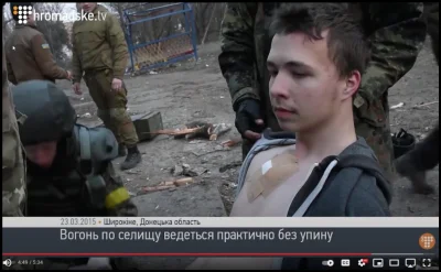 Why_Duck - @Haszem Tu ranny jak walczył w Azov.