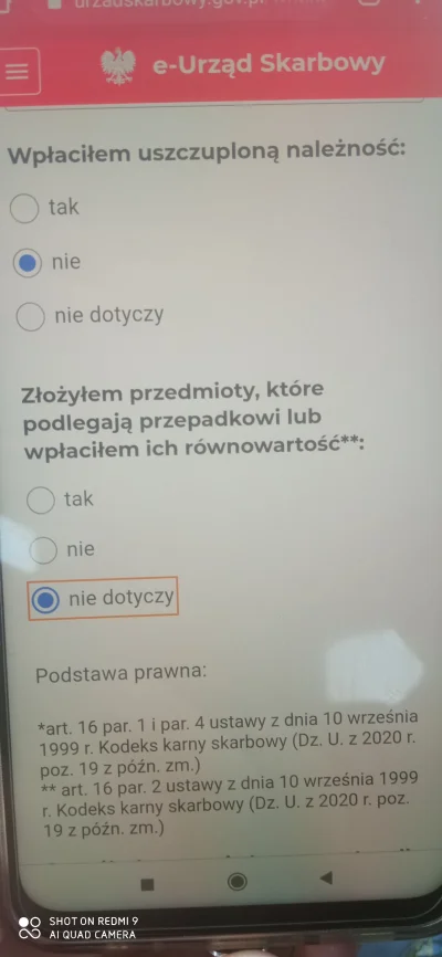 Loginsrogim - #pomocy #urzadskarbowy #pcc #podatki 
Spóźniłem sie z pcc3 za zakup aut...