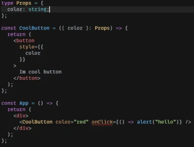 Alodnog - #webdev #react #typescript
Co zrobić w sytuacji, gdy chcę do komponentu pr...