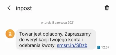 bor123 - #!$%@? nawet sms wysłał z podszytego inposta