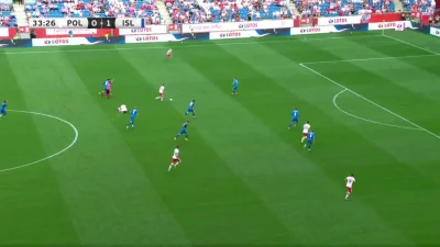 WHlTE - Polska [1]:1 Islandia - Piotr Zieliński
 #reprezentacja #golgif #mecz