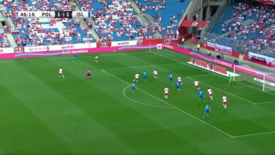WHlTE - Polska 1:[2] Islandia - Brynjar Ingi Bjarnason 
 #reprezentacja #golgif #mec...