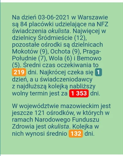 gdziemieztym - No elo. 
#nfz #okulista #kolejkidolekarzy #Warszawa