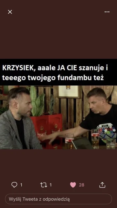 Dementia_Praecox - @OCIEBEJT: mem z Twittera na fotce nie ma znaku twórcy wiec jakim ...