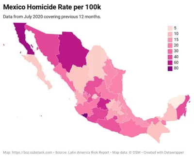 NieRozumiemIronii - @Duzy_Kotlet: Meksyk to dość spore państwo z mniej i bardziej bez...