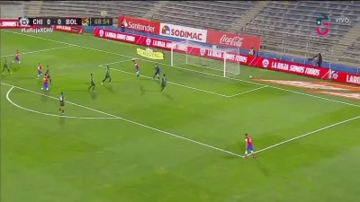 WHlTE - Chile 1:0 Boliwia - Erick Pulgar 
#conmebol #golgif #mecz