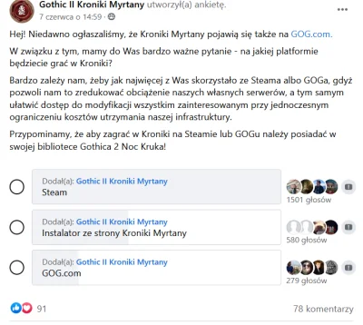 Cierniostwor - Twórcy modyfikacji Kroniki Myrtany(separatyści z Dziejów Khorinis) kil...