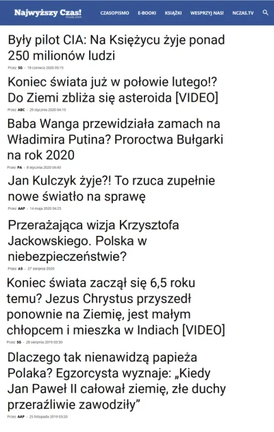 T.....s - > nczas.com

@Sopel74: masz Ty w ogóle RiGCz, może zaraz dodasz jeszcze z...