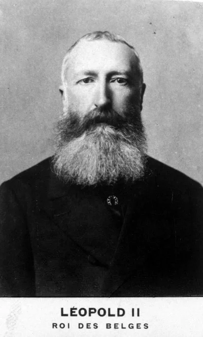 a.....a - Leopold II Koburg - Król Belgii i właściciel Konga. To jest człowiek, który...