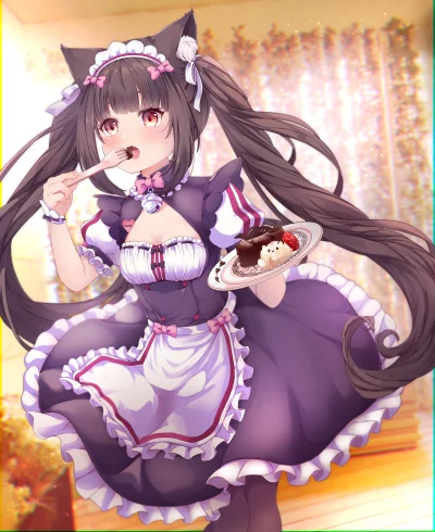 LatajacaPapryka512 - #chocola #nekopara #nekomimi #kemonomimi #maid #anime #randomani...