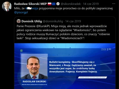 panczekolady - @CukrowyWykop: https://twitter.com/sikorskiradek/status/11395032048514...