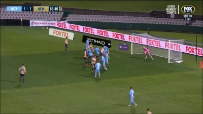 qver51 - Apostolos Stamatelopoulos, Melbourne City FC - Newcastle Jets 1:2
#golgif #...