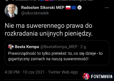 CipakKrulRzycia - #polityka #polska #dotacje #nowylad #bekazpisu 
#sikorski #uniaeur...