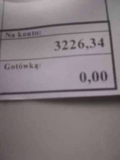 kamiloslav - Chyba dobra wypłata, jak na Polskę C
#wyplata 
#pracbaza