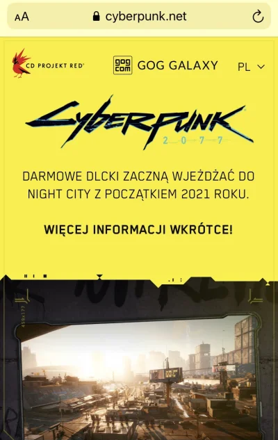 GrafikaUltraHaDe - Screen z 4 stycznia xD 
#cyberpunk2077