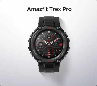 duxrm - Amazfit T-Rex Pro Smart Watch
Cena: 158,99 $
Link ---> Na moim FB. Adres w ...